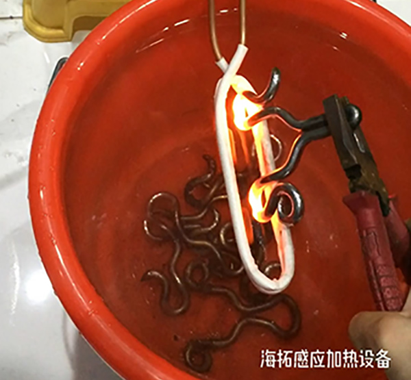 高頻淬火機(jī)對不規(guī)則工件加熱淬火處理