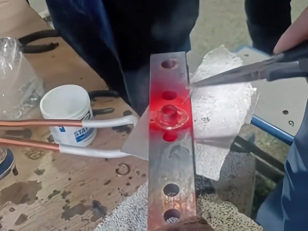 高頻感應(yīng)釬焊：紫銅焊接的理想方案，非接觸局部加熱破解過熱難題