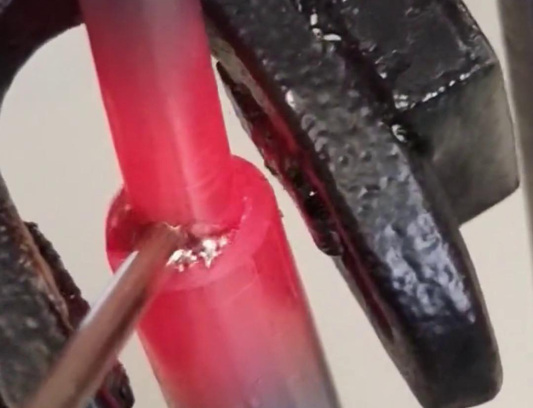 手持式高頻焊機，銅管焊接工藝演示