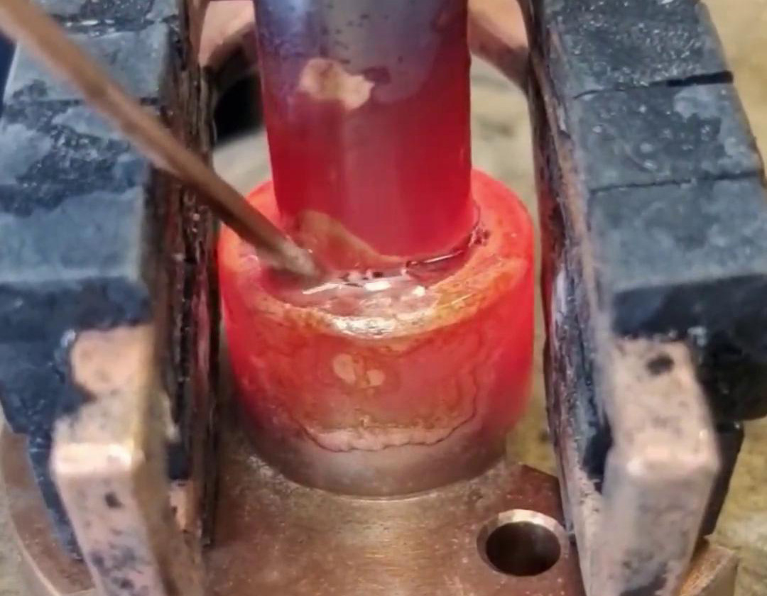 黃銅頭高頻焊接，用高頻焊機(jī)輕松完成