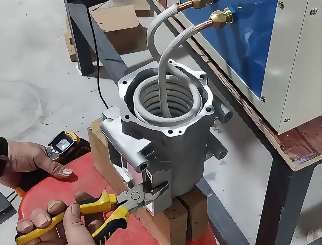 新能源汽車廠都在用的電機(jī)鋁殼加熱熱裝配技巧，看完秒懂